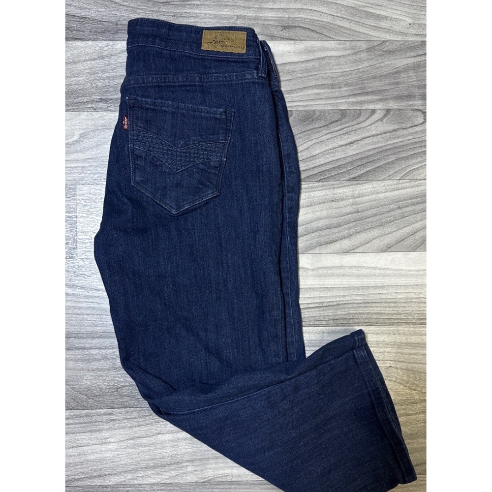 Levis Demi Curve Classic Jeans Womens 10/30 Dark Indigo Straight Leg Denim